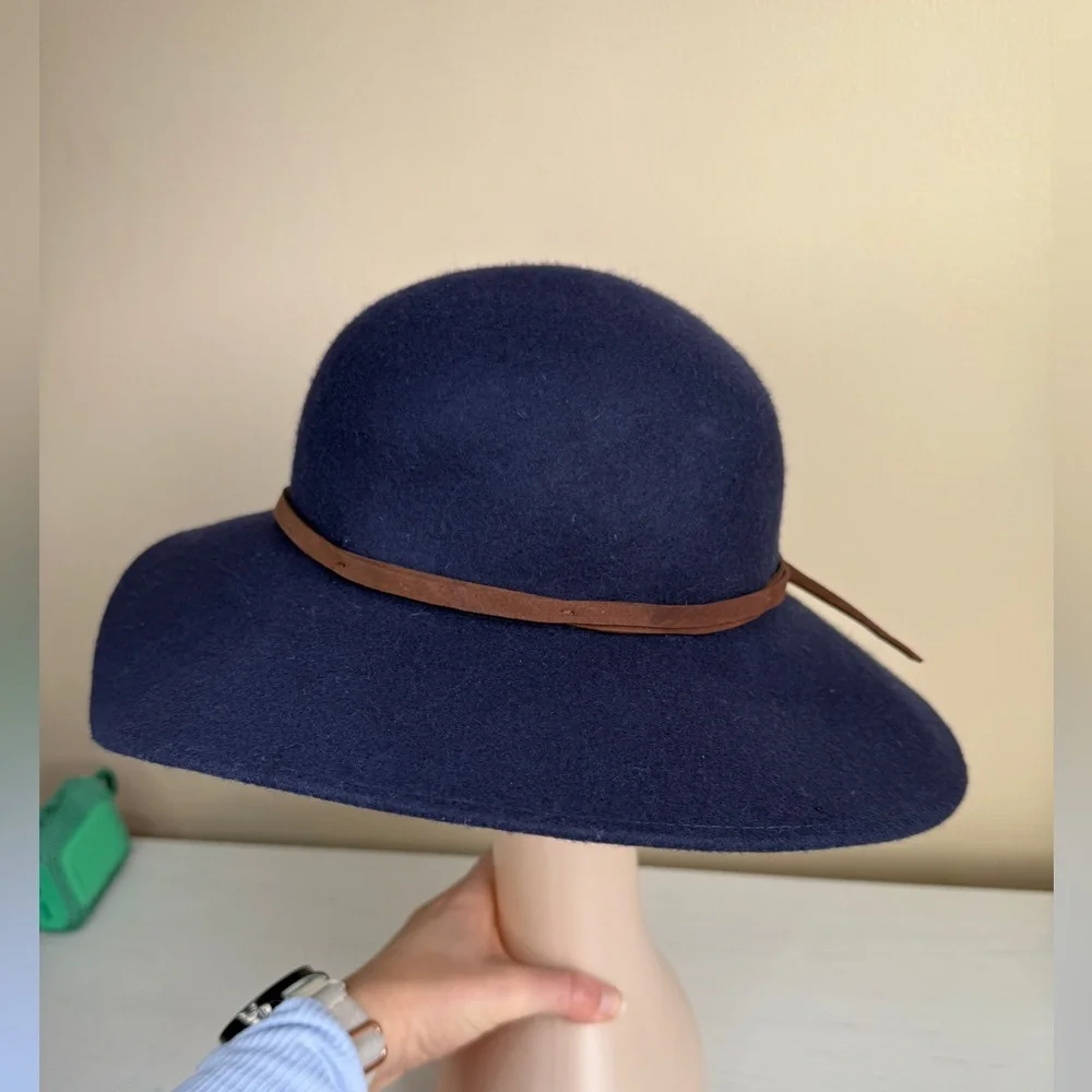 Janie and Jack WOODLAND WEEKEND Wool Felt Hat S 4-5 Floppy Wide Brim Hat